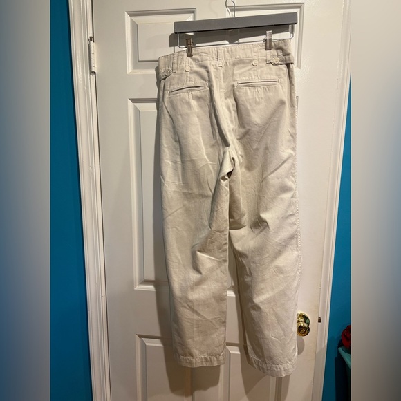 Anthropologie
Maeve Pleated
Wide Leg Chino
Pants sz 8 light beige M - Picture 5 of 9